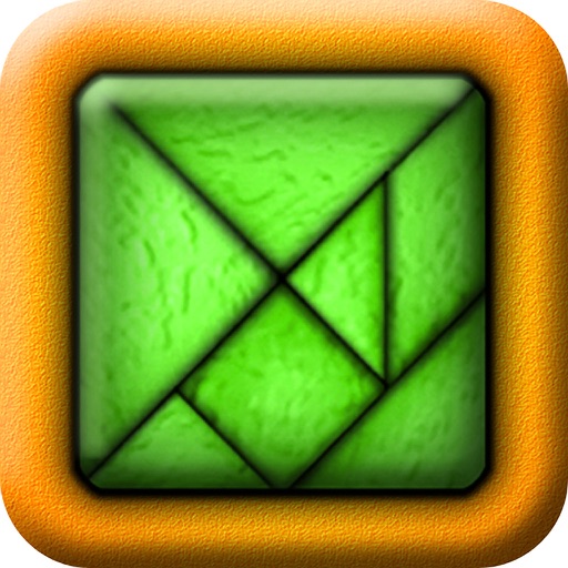 TanZen HD Free - Relaxing tangram puzzles iOS App