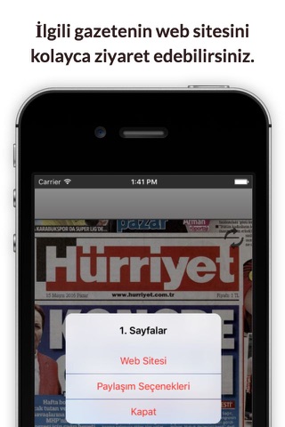 Gazete Manşetleri 1. Sayfalar screenshot 3