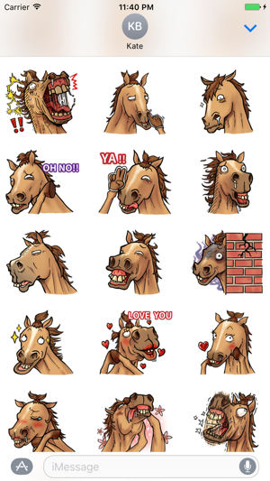 Crazy Horse Stickers(圖2)-速報App