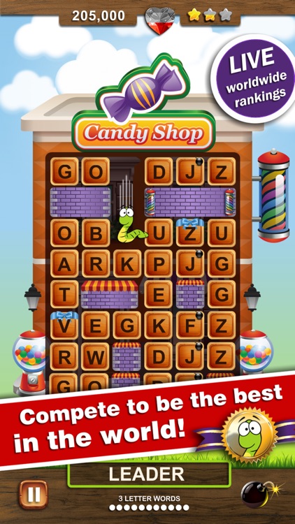 Word Wow Big City: Worm into a top word game saga!