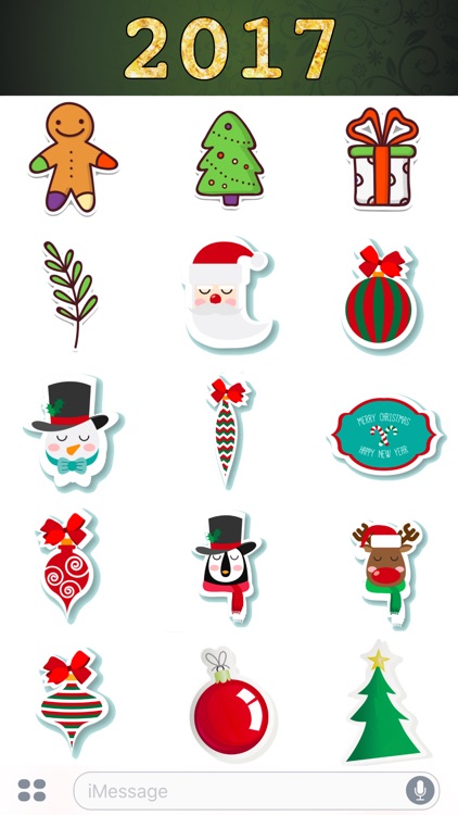 Merry Christmas & Happy New Year - Cute Stickers screenshot-1
