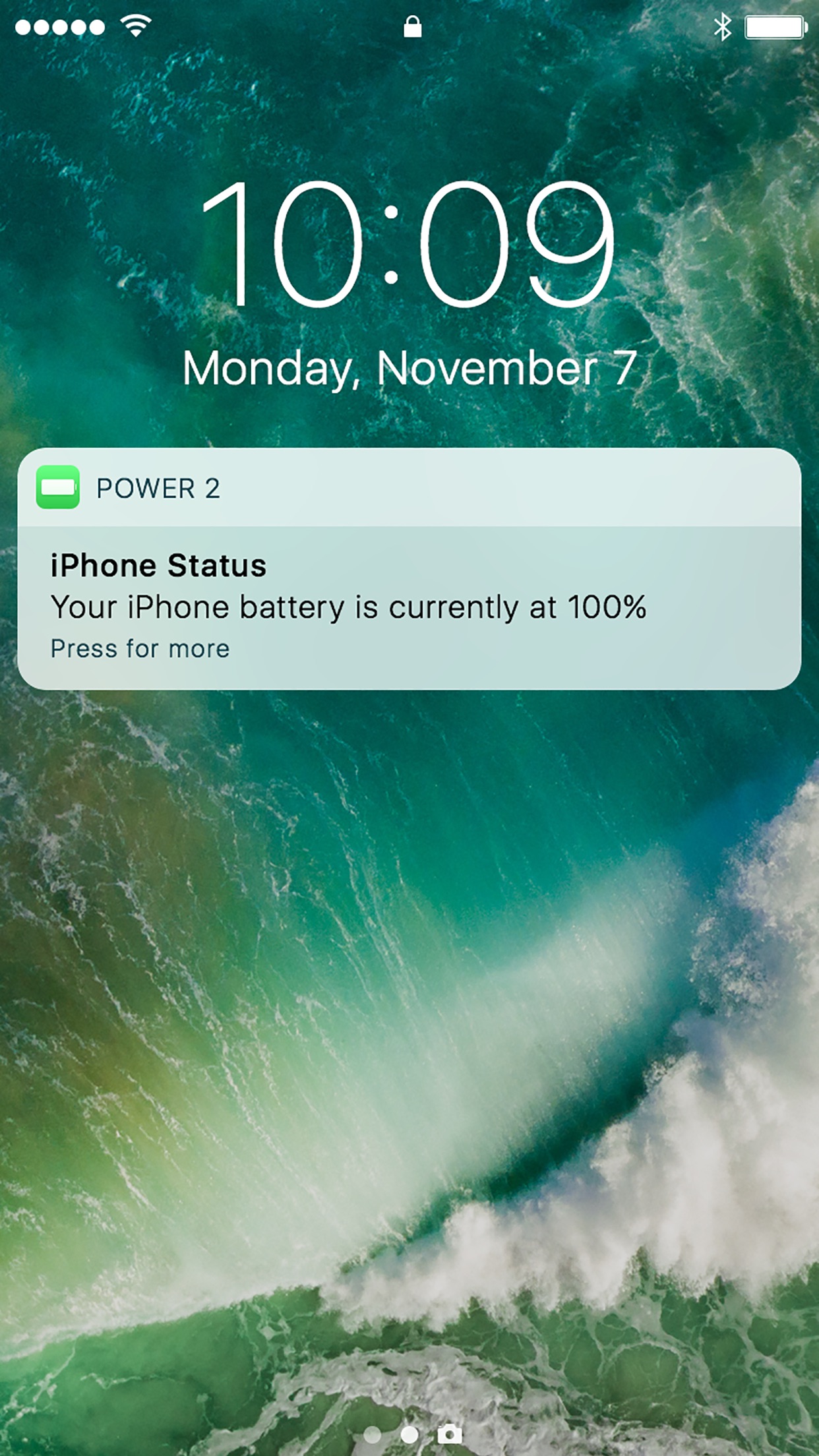 Screenshot do app Power 2 for iPhone and Apple Watch