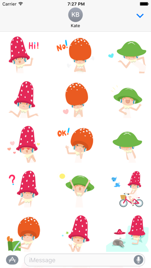 MUSHROOMS! Stickers(圖2)-速報App