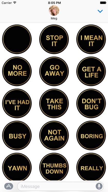 No More Stickers - Hide Stickers