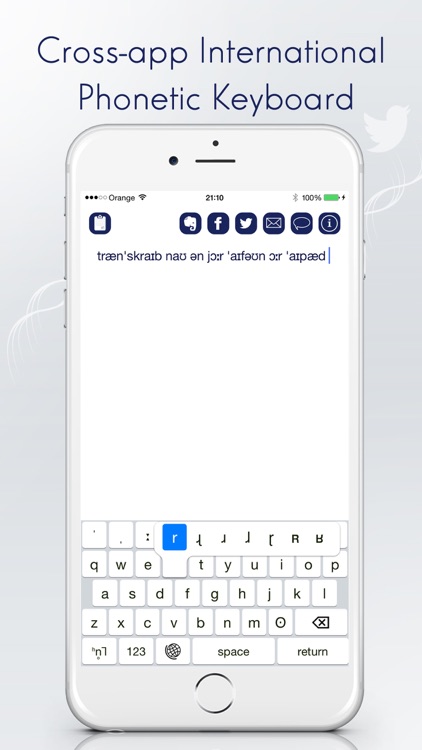 IPA Keyboard: International Phonetic Alphabet screenshot-0