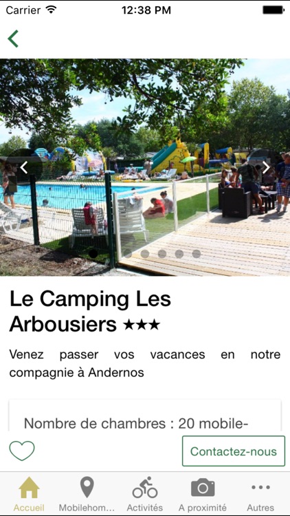 Camping Les Arbousiers