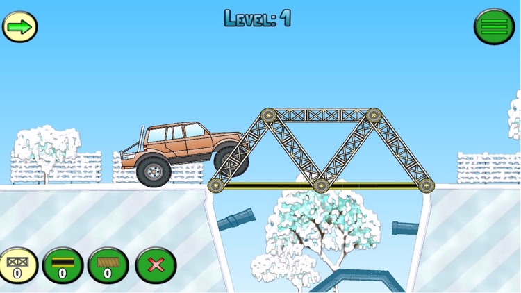 Frozen bridges - Bridge construction simulator