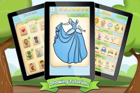 Draw And Paint Dresses For Dolls screenshot 3