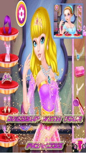 Princess Beauty Makeup Salon - Girls Game(圖3)-速報App