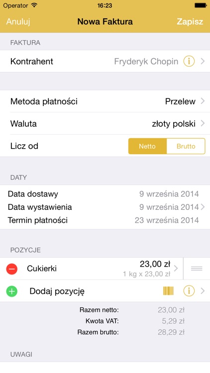 MyInvoice screenshot-0