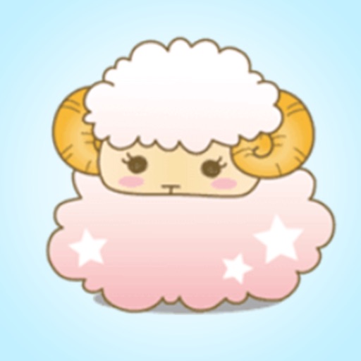 Cute Sheep > Stickers for iMessage! icon