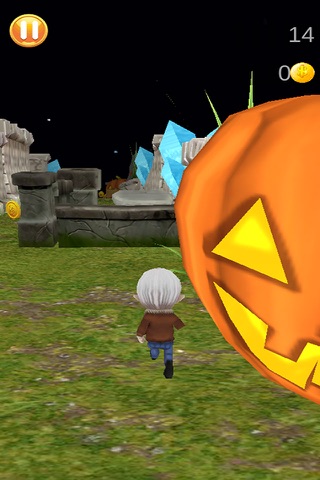 Vampire Kid Run 3D Free screenshot 4