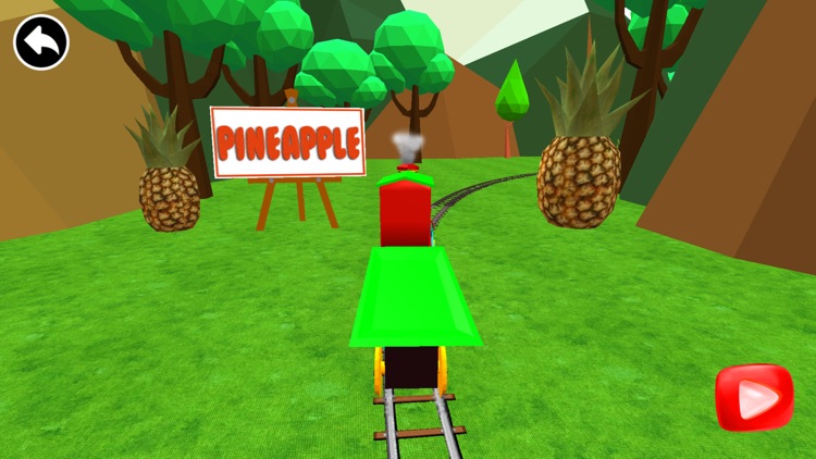 Fruits & Vegetables Train Driving Game For Kids