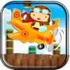 A Retro Biplane Attack - A Tap Tap Journey Game FREE