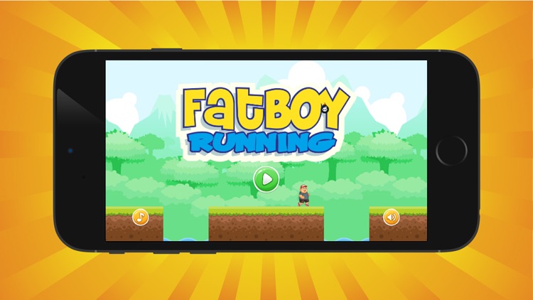 Fat Boy Run - Fun Jump & Race Free Games for Kids