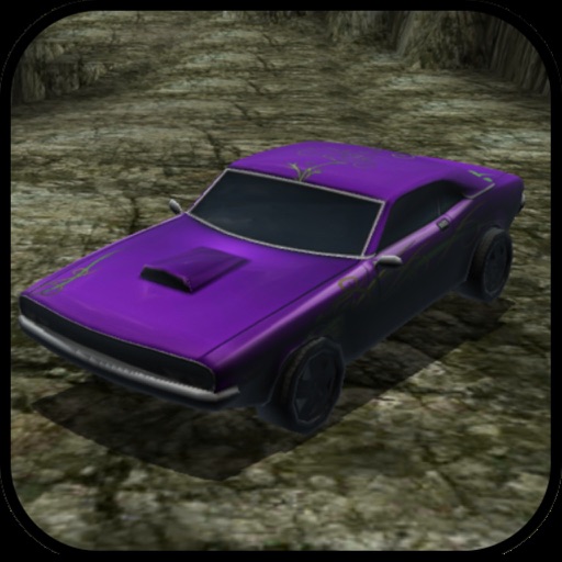 Purple Car Game iOS App