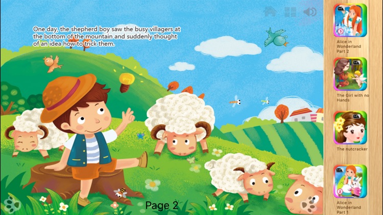 The Boy Who Cried Wolf Interactive book iBigToy screenshot-4