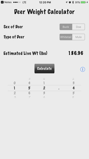 Deer Weight Calculator(圖2)-速報App