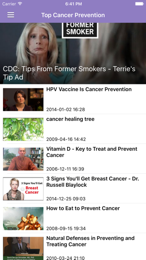 Cancer Research News & Prevention Info Free(圖5)-速報App