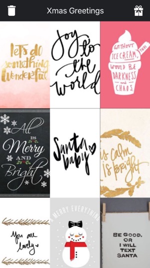 Christmas Greeting cards - Cool