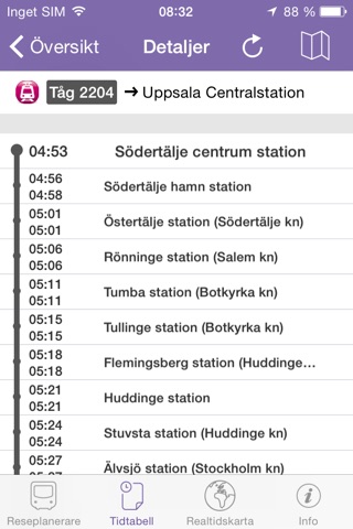 ResRobot - Sveriges kollektivtrafik screenshot 4