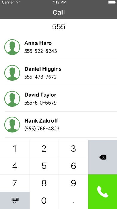 Automatic phone calls & Recording voice Screenshot 1