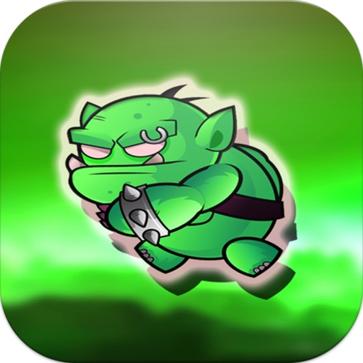 Orc Vector Parkour Icon