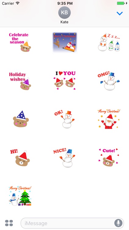 Pleasant Santa Claus Sticker screenshot-3