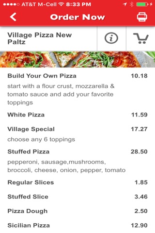 Village Pizza New Paltz screenshot 2