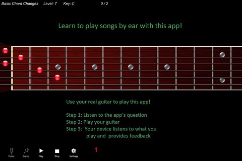 Guitar Chord Ear Training screenshot 2