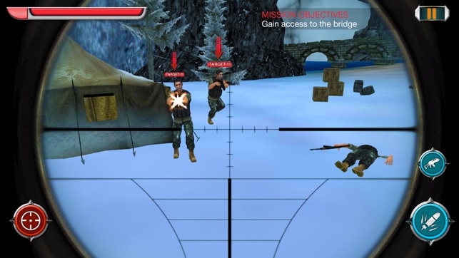 Rogue Commando Ops Strike: Lone Sniper Mercenary(圖4)-速報App