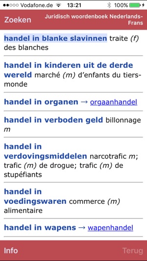 Juridisch woordenboek Nederlands <-> Frans(圖5)-速報App