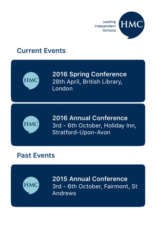 HMC Events screenshot 2