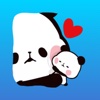 Animated Lovely Panda Sticker