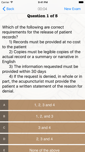 Acupuncture Jurisprudence Exam(圖3)-速報App