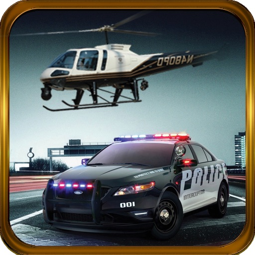 Police Helicopter Criminal Chase Simulator iOS App