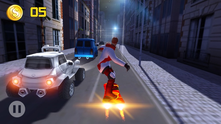 Blazing Hover Board Rider screenshot-3