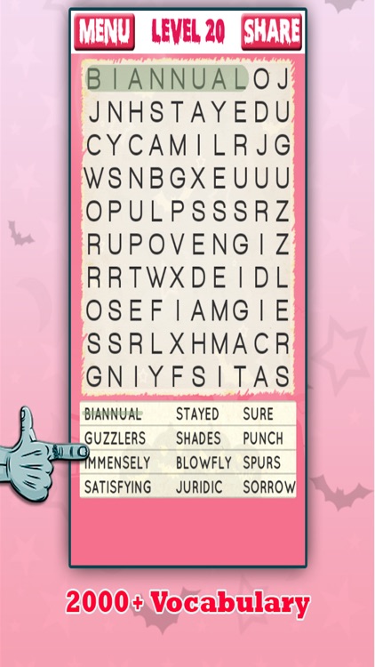 Halloween Word Search Game screenshot-3