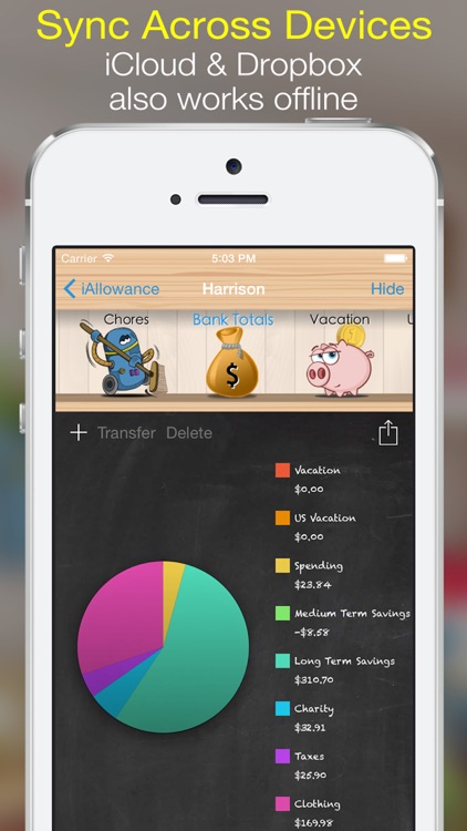 iAllowance -Chores & Allowance screenshot-4
