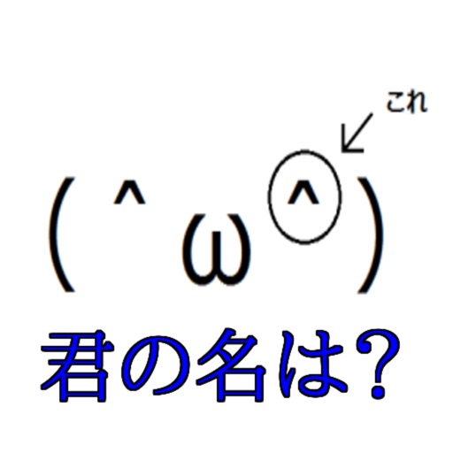 君の名は？正式名称わかるかな？