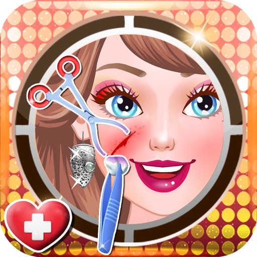 Injured girl - Princess Sophia Dressup develop cosmetic salon girls games