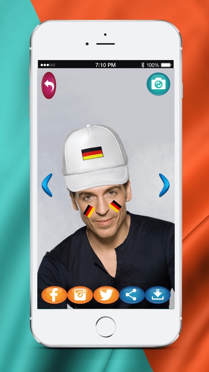 Euro Flags Face Swap Stickers Photo Make.over Game screenshot-4