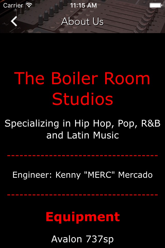 The Boiler Room Studios screenshot 2