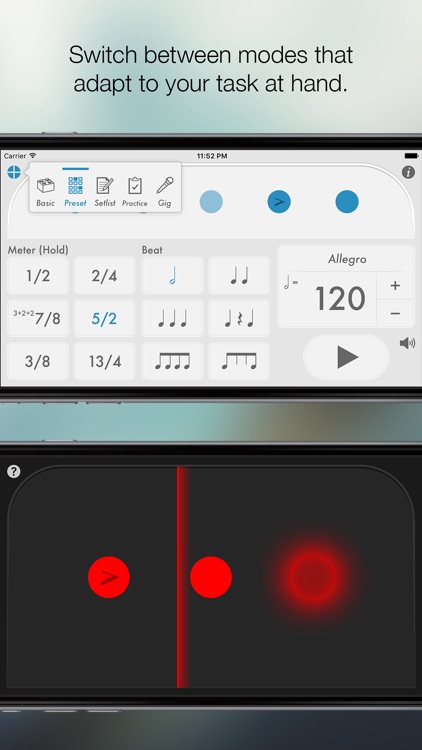 Tempo - Metronome with Setlists