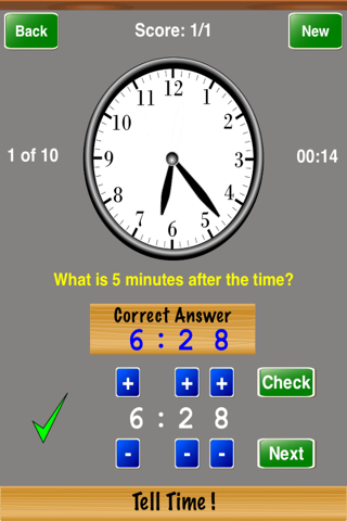 Tell Time School ! ! screenshot 3