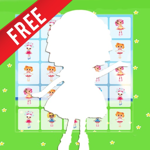 Matchup and Merge three for Lalaloopsy Doll Girls iOS App