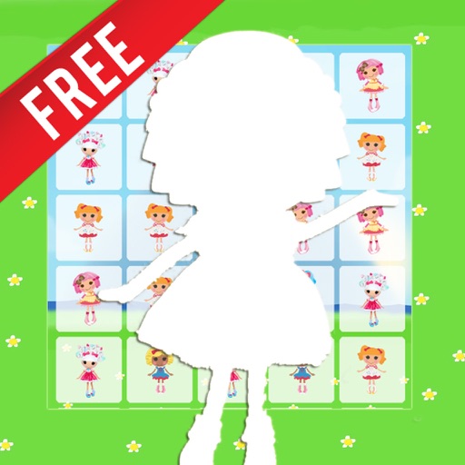 Matchup and Merge three for Lalaloopsy Doll Girls Icon