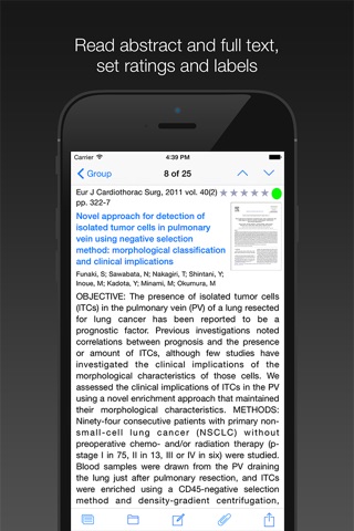 PubMed On Tap screenshot 3