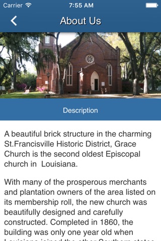 Grace Episcopal Church - Saint Francisville, LA screenshot 2