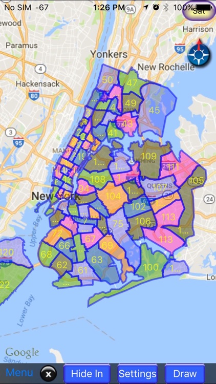 Queens North Precinct Map